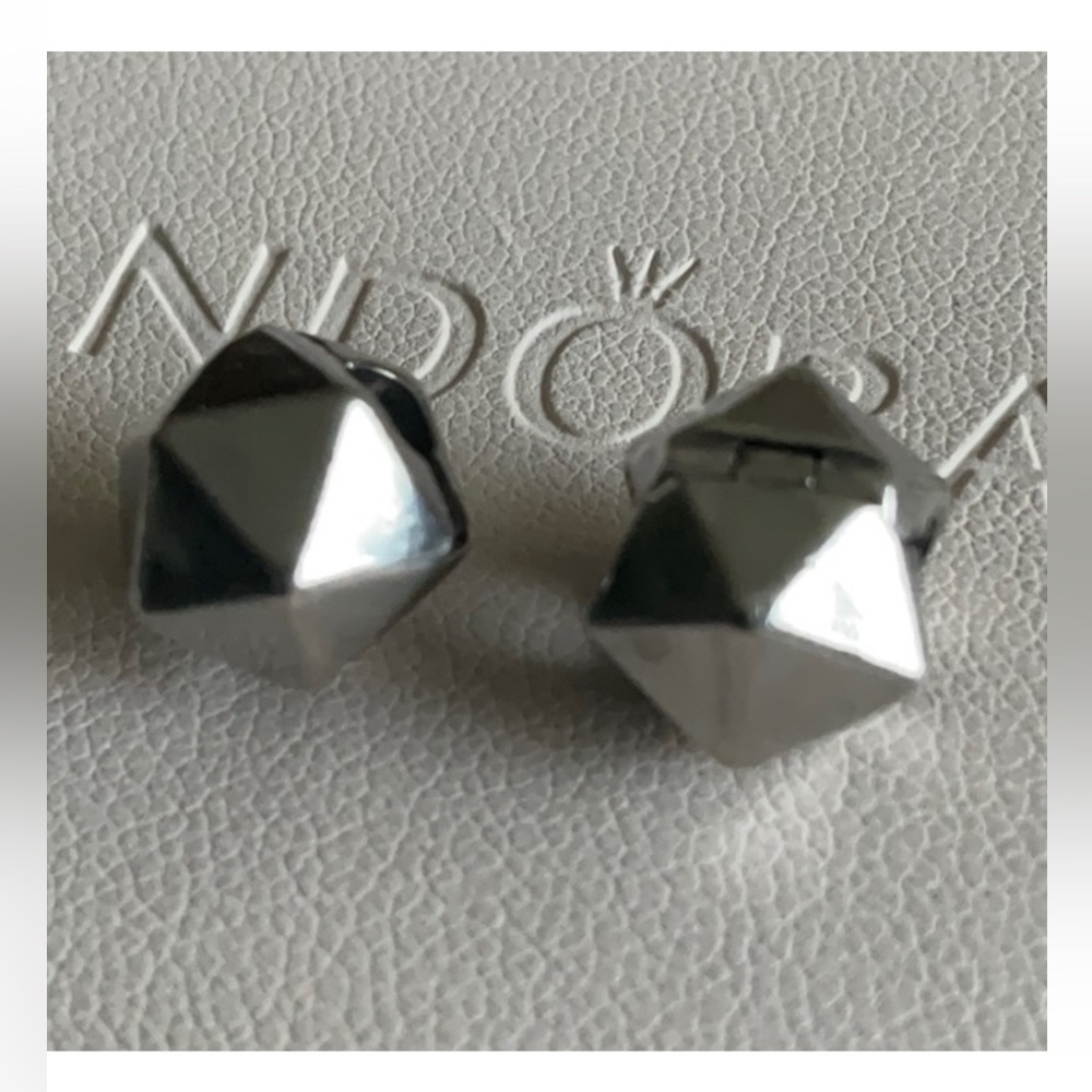 TWO (2) Pandora prism silver clasps